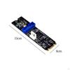 M.2 NGFF NVMe to USB 3.0 Front 19 Pin Adapter Card Expansion 2 Ports Transfer