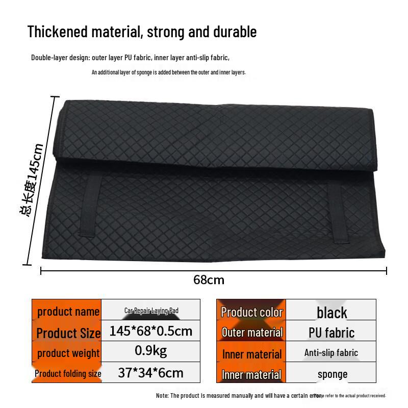ZUIMI Portable Rolling Car Repair Mat