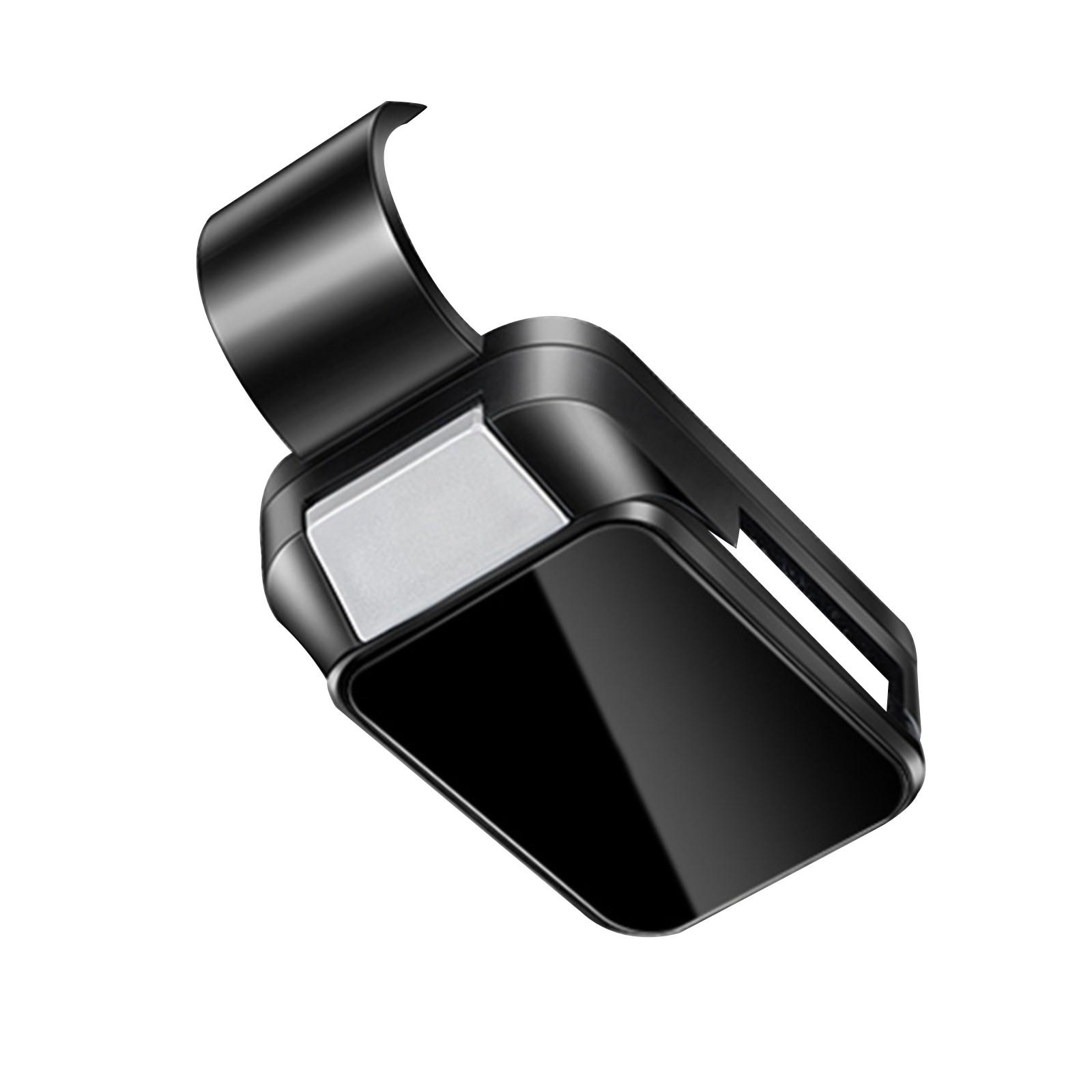 

Автомобильный держатель для очков из углеродного волокна, козырек от солнца, усовершенствованное хранение, товары для интерьера, портативный держатель для солнцезащитных очков, подвесное хранение One Size