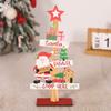 3Pcs/set Household Christmas Wooden Ornaments Creative Christmas Decoration  Tabletop Ornamen