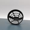 2PCS Reusable Coffee Filter Stainless Steel Nylon Effective Filtering Permanent Cone Coffee Maker
