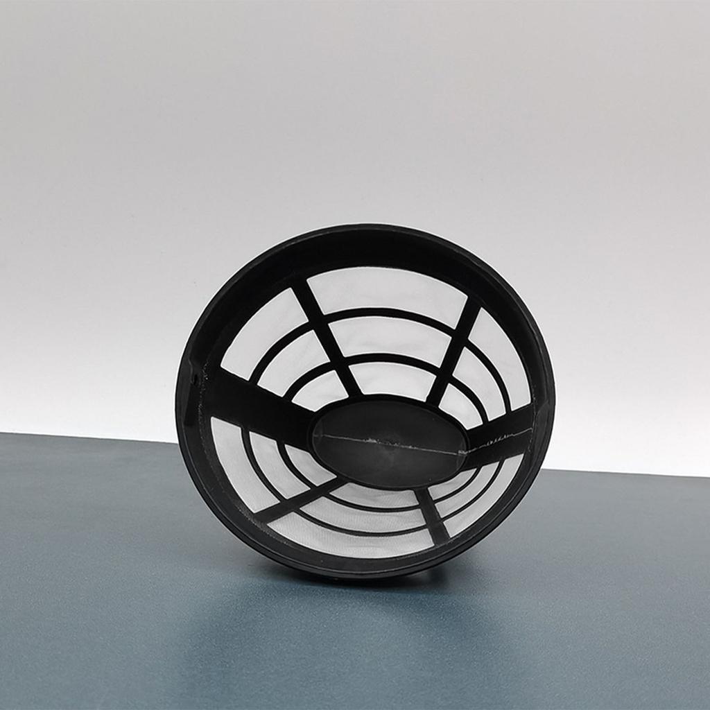 2PCS Reusable Coffee Filter Stainless Steel Nylon Effective Filtering Permanent Cone Coffee Maker