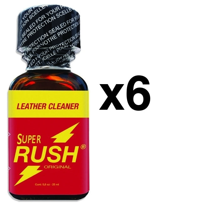 SUPER RUSH ORIGINAL 25ml x6 - FL Leather Cleaner - Amyle | x6