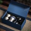 OUDON Pure Titanium Travel Tea Set with Borosilicate Glass