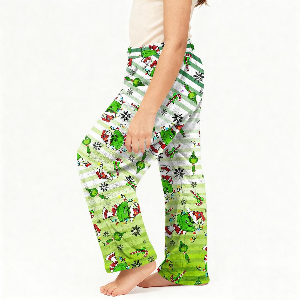 Children's Pyjamas Bottoms Printed Soft Comfortable Pyjama Children's Winter Pants