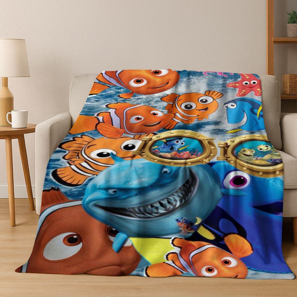 

Cartoon Murder Drones Uzi Robot Art Flannel BlanketCozy Soft Throw Blanket for Home Bedroom Bed Sofa Picnic Cover Gift Kids 75x100cm (30x40inch)