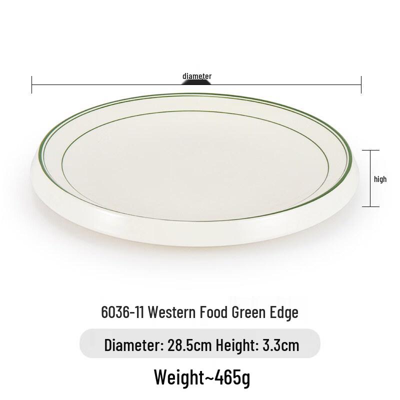 

Peach Garden Chinese Style Melamine Round Plate
