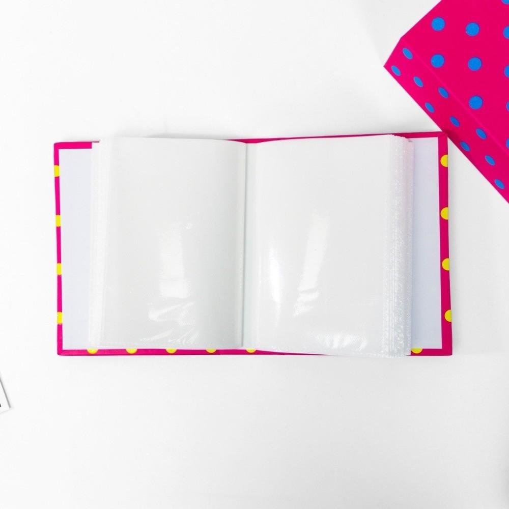 4R 6 Inch 100 Pockets Photo Album Cloth Cover Large Capacity Scrapbook Album Insert Pocket Laminated Photo Storage