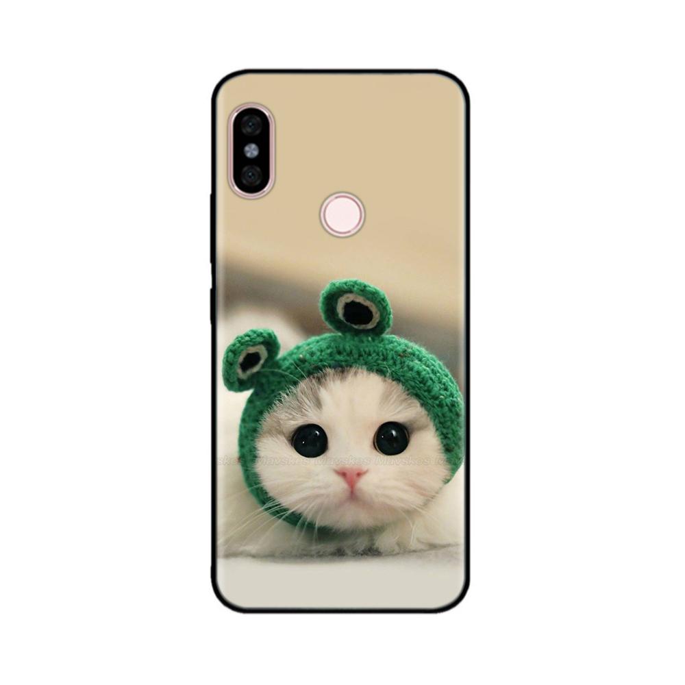 Luxury Case For Redmi Note 5 Pro Patterned Full Protection Soft Liquid Silicone Cartoon Cover For Xiaomi Redmi Note 5 Pro Note5