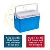 3L Portable Cooler Box Barbecue Insulation Box Car Picnic Ice Chest Food Storage Box For Beach Picnic Camping Boating Fishing