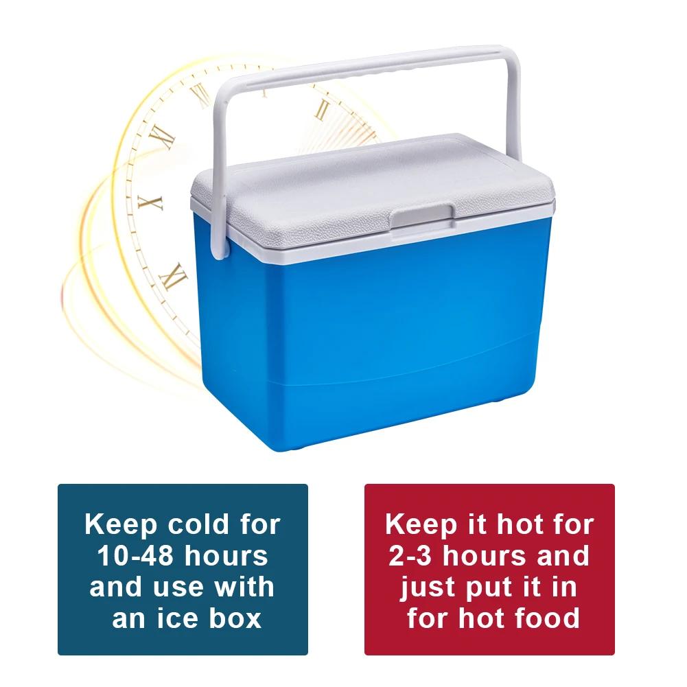 3L Portable Cooler Box Barbecue Insulation Box Car Picnic Ice Chest Food Storage Box For Beach Picnic Camping Boating Fishing