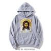 Jesus Christ Pantocrator Icon Sinai Orthodox Oversized Hoodie Christian Hoody Graphic Sweatshirt Cotton Streetwear zip up Jacket