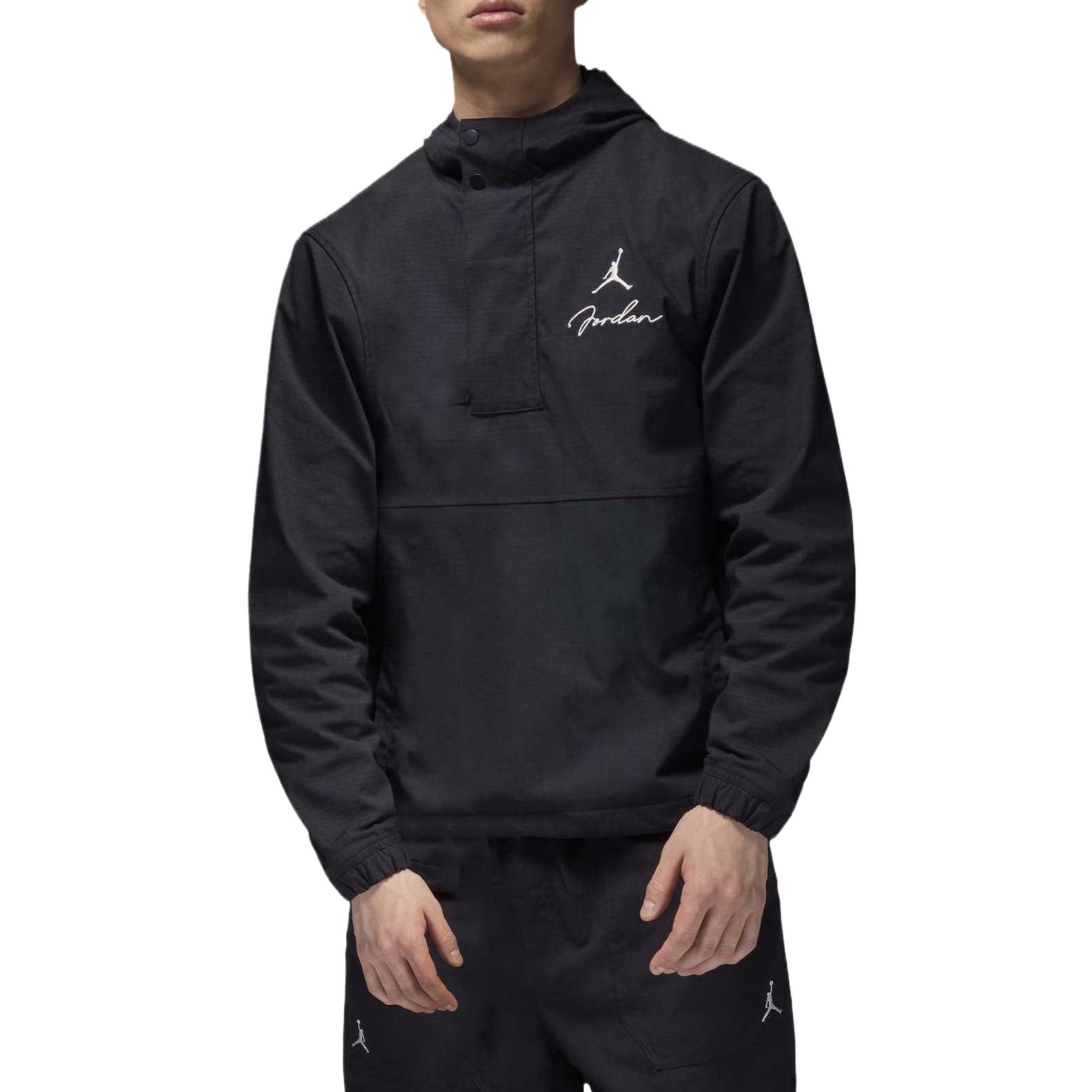 

Jordan MVP SS25 Приятная к коже Удобная Универсальная Легкая куртка Мужские куртки Черный HF9294010 XL