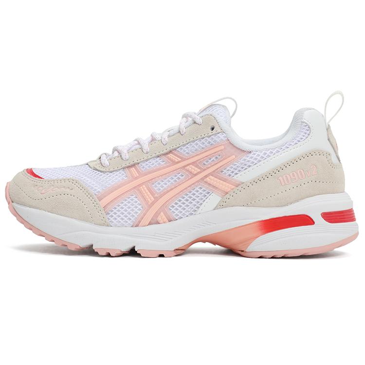 

Кроссовки ASICS Gel-1090 V2 Белые с розовой отделкой (Женский)(1202А383-100) 36