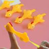 1PC Slings Rubber Chicken Finger Toys Finger Stretchy Shoot Novelty Children Toys Antistress Kids Adult Toys Games Funny Gift