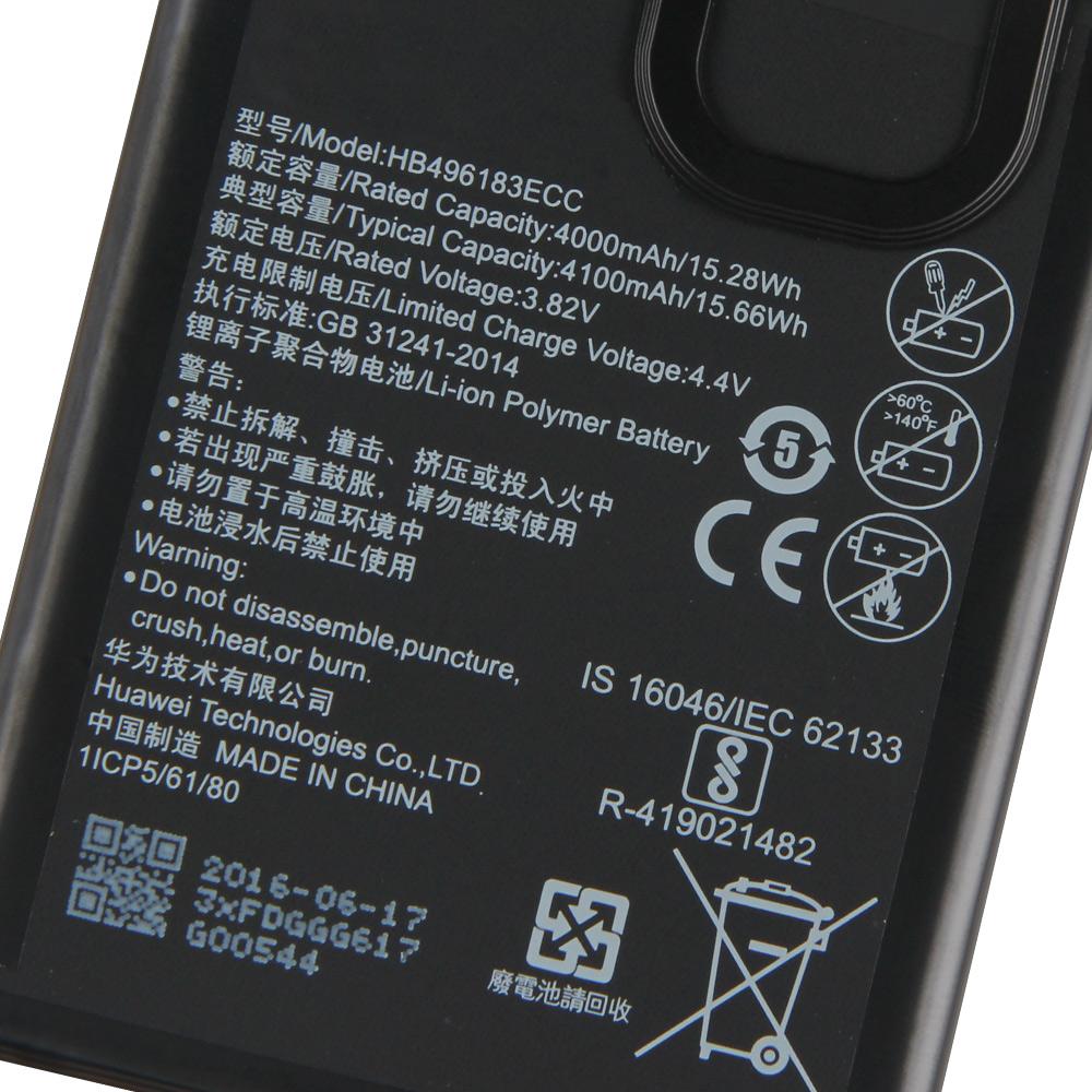 Rechargeable Lithium Battery For Huawei Enjoy 6 NCE-AL00 HB496183ECC Phone Battery 4100mAh