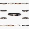 Leather Womens Waist Belt With Alloy Buckle For Office Wear And Daily Fashion