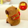 Adorable Capybara Plush Toy Chef Pillow Cute Party Decoration Gift For Kids