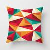 Nordic Symphony Geometric Abstract Color Pillow Cover Office Sofa Cushion Car Cushion Polyester Pillow Cover