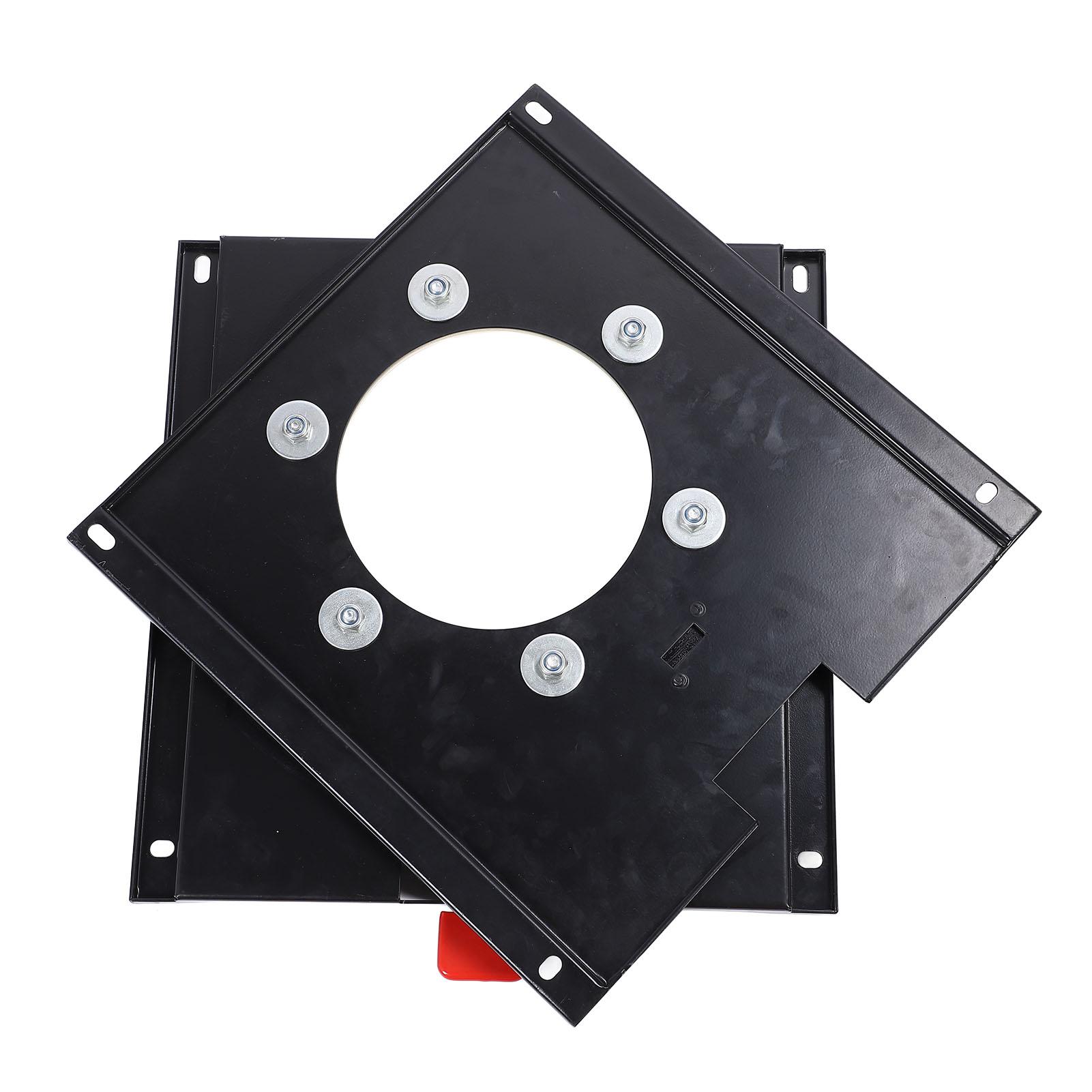 Поворотная база сиденья, сверхпрочная, с вращением на 360 градусов, поворотная пластина-крепление для сиденья автодома, коммерческого транспортного средства