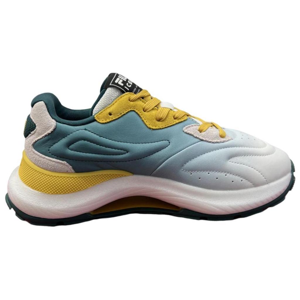 Fila Flusso Low Top Casual Shoes Men's White Yellow F12M213113FBY