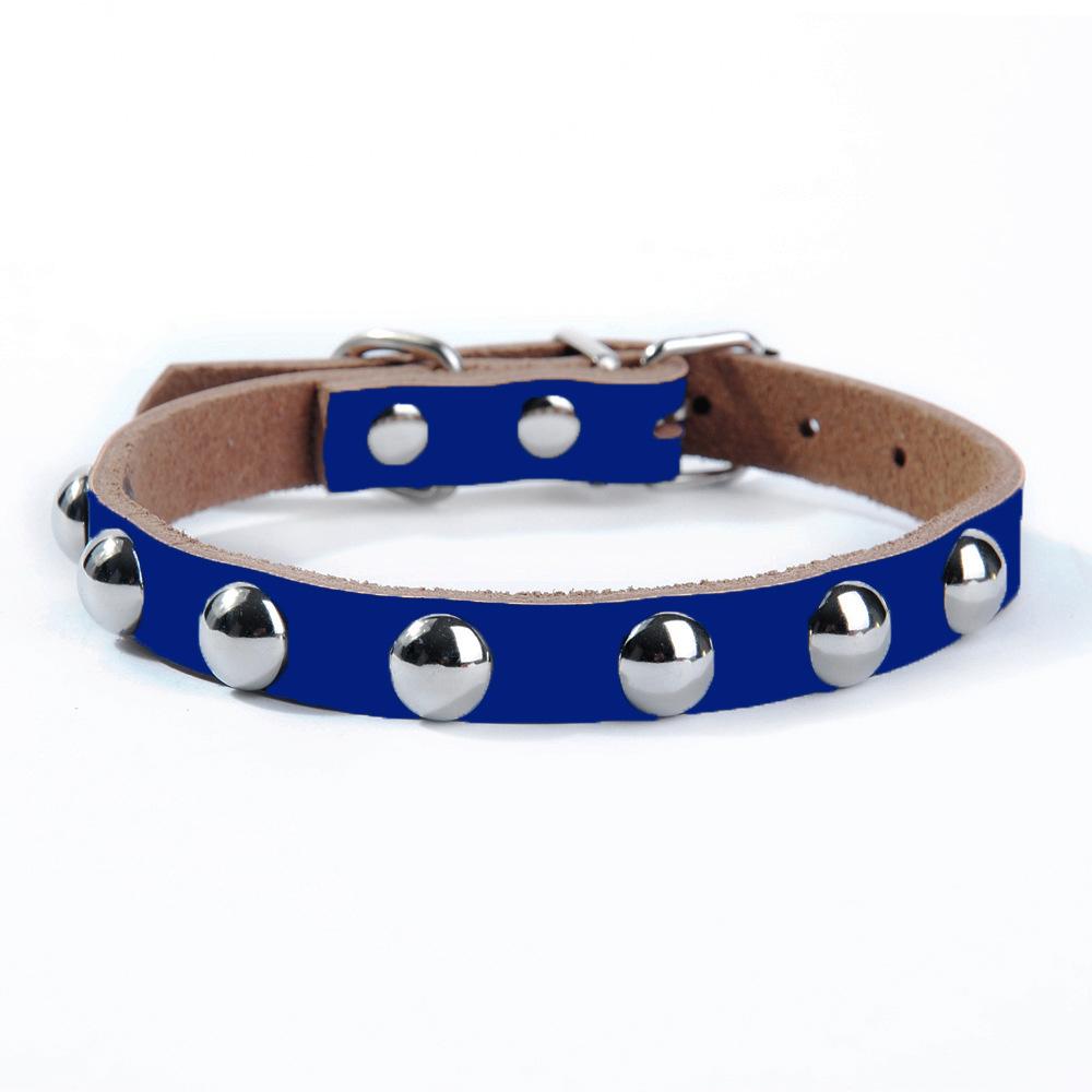 Pet Dog Collar Leather Punk Rivet Puppy Dog Cat Collar for Small Dog Necklace Pets Product Collar