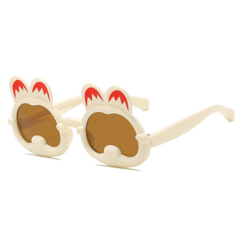 New fashion Korean version of children's sunglasses cute cartoon bunny glasses cute treasure travel sunglasses
