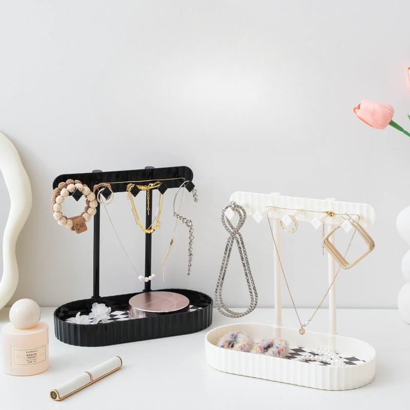 Desktop Necklace Bracelet Jewelry Stand Accessory Earrings Display StandStorage and Organization Rack
