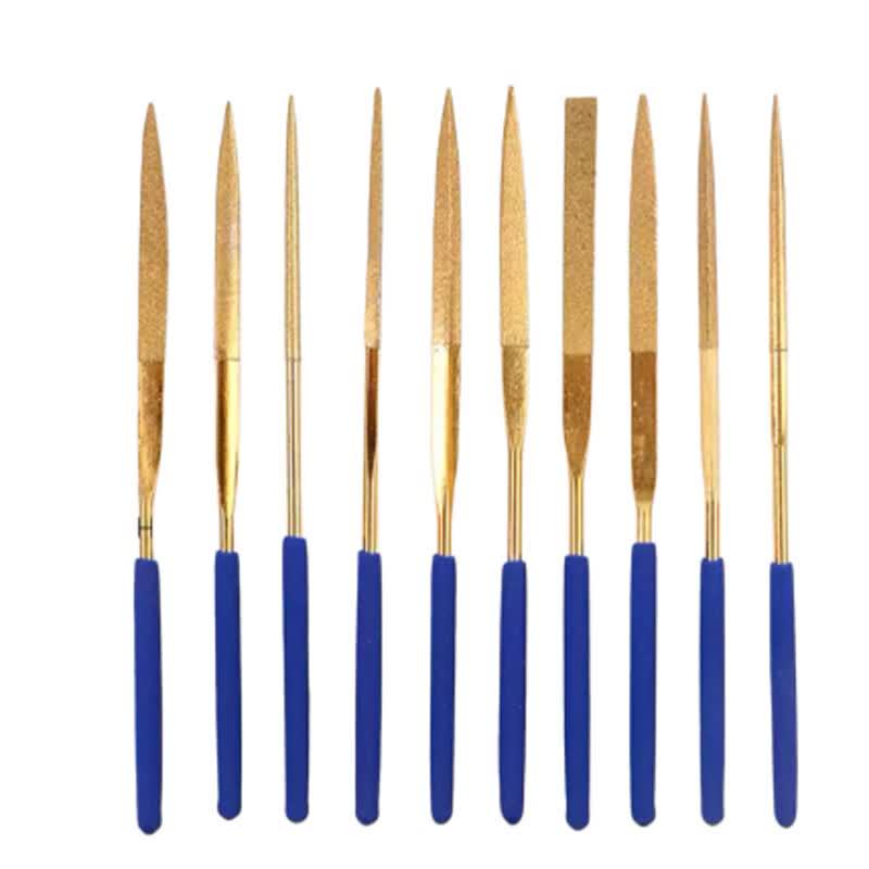 Titanium-Plated High Hardness File Set