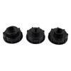 1pc Tank Adapter 4 /6 /1 Inch Inner Black Female Adapter High Quality