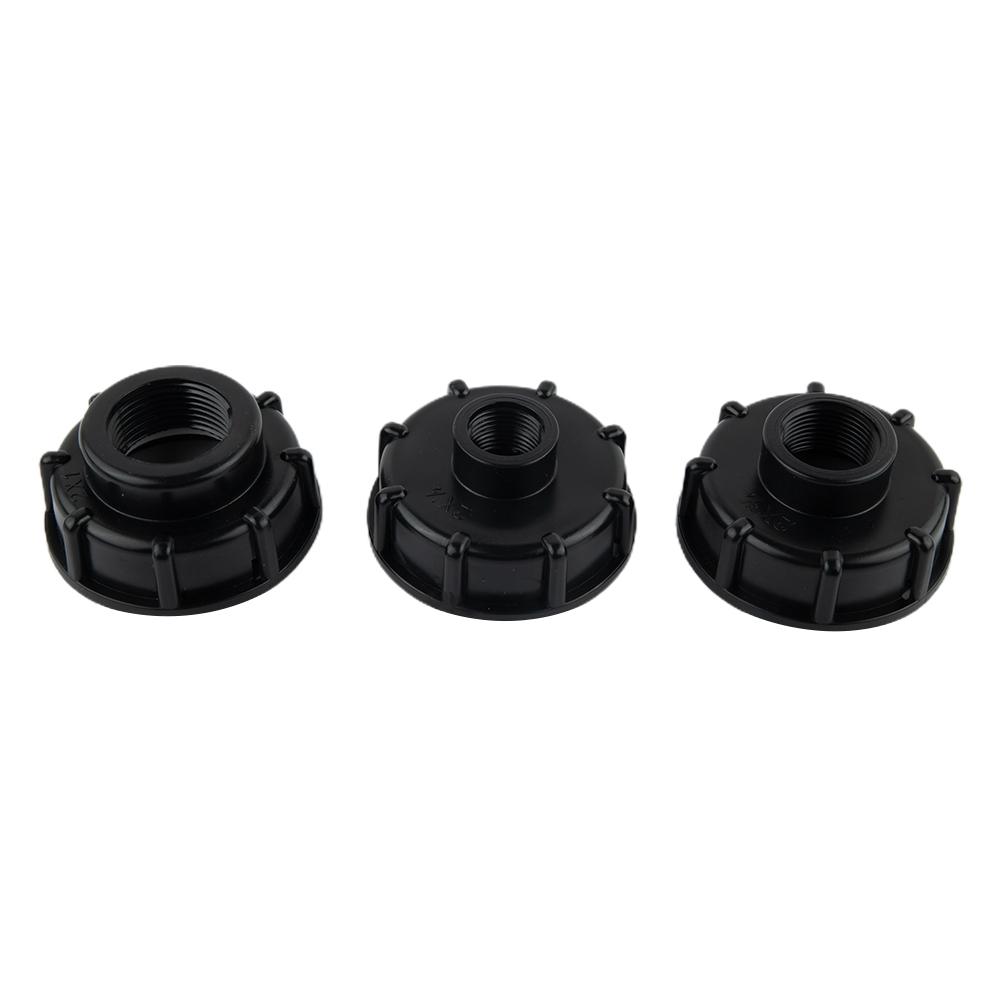 1pc Tank Adapter 4 /6 /1 Inch Inner Black Female Adapter High Quality