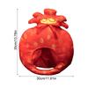 Halloween Hat Cute Plush Head Cover Role-Play Headpiece Photo Prop Hat For Stage Celebrations Events Party Holiday Halloween