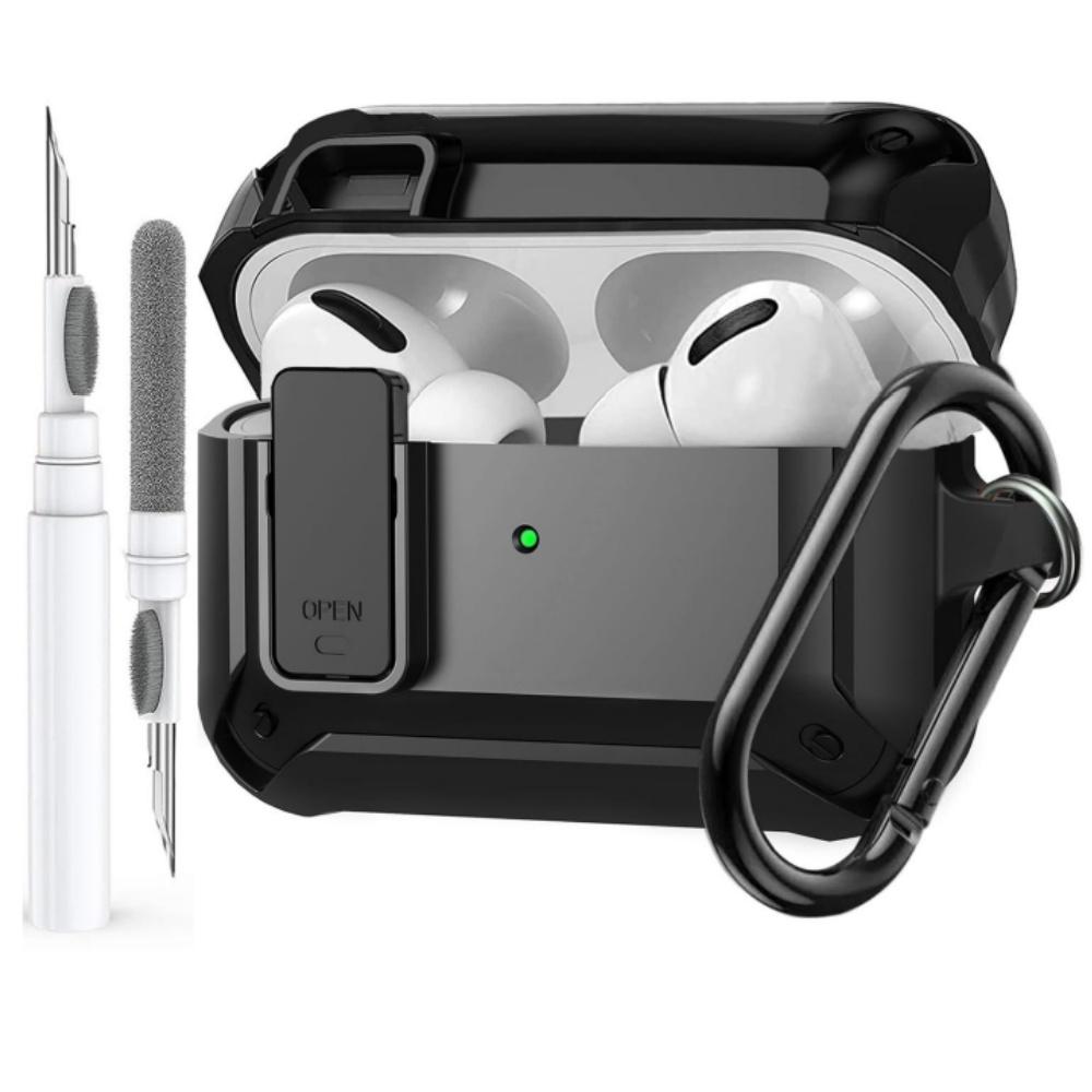 for Airpods Pro 3 Case Safety Lock Case for Apple Airpod Pro 3 (2025) with Cleaning Kit Drop Protection Air pods Pro3 Case Cover