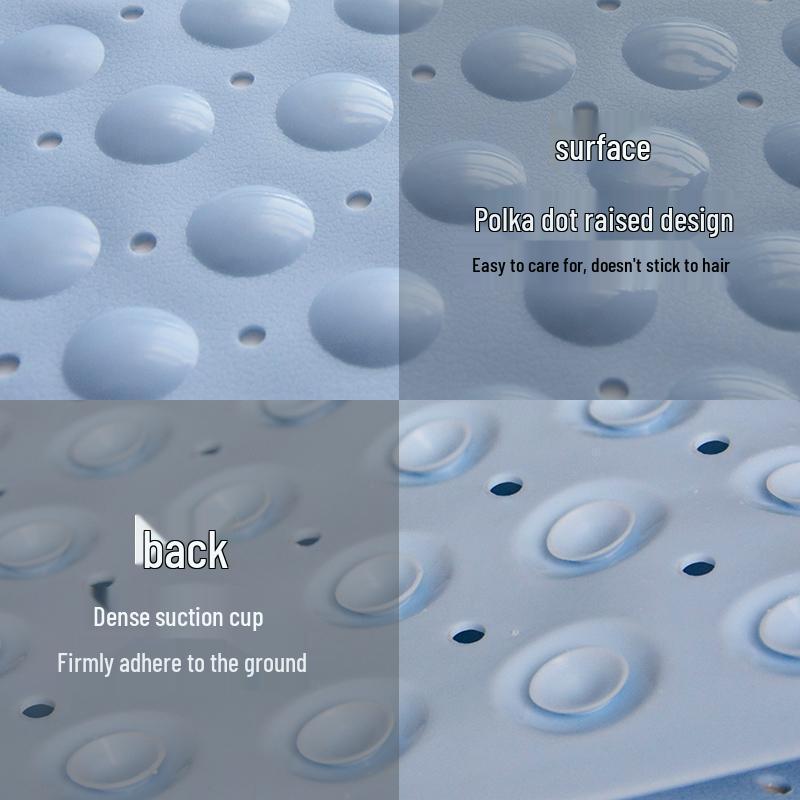 Sector Non-Slip Bathroom Shower Mat with Suction Cups