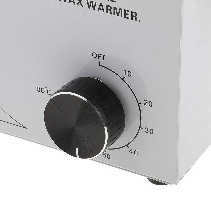 Adjustable Temperature Single Pot Depilatory Wax Warmer Hair Removal Tool Paraffine Wax Heater For Hand And Feet SPA Epilator