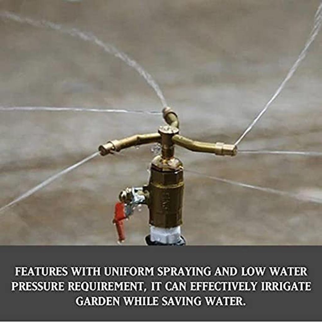 Rotary Sprinkler 360-degree  Spray Watering Sprinkler Roof Automatic Watering Flower Sprinkler