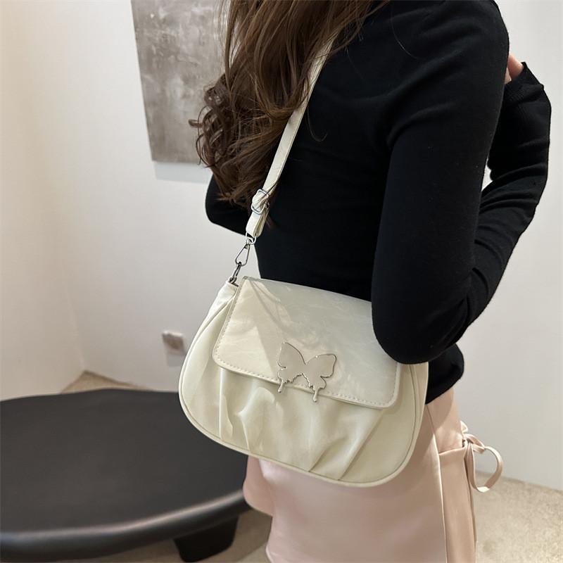 Elegant Butterfly Casual Shoulder Bag With Fashionable Aesthetic For Women In Four Colors