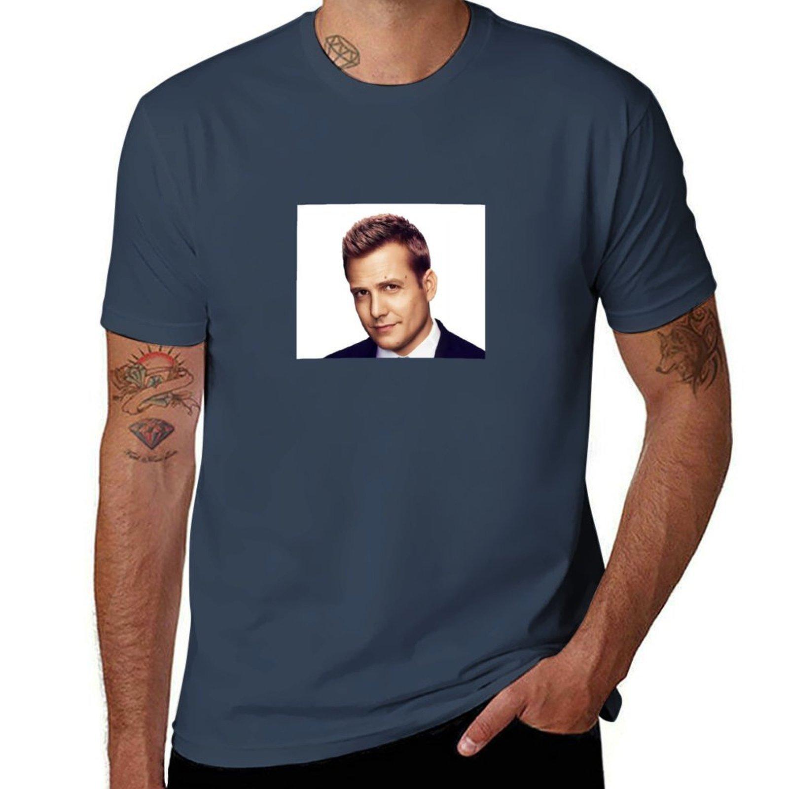 Harvey Specter Suits Tshirt Classic Basic Casual Tshirt S
