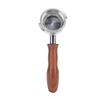 NOWWA Bottomless Espresso Coffee Portafilter 58mm Detachable Solid Wood And Stainless Steel 2 Ears for Coffee Machine
