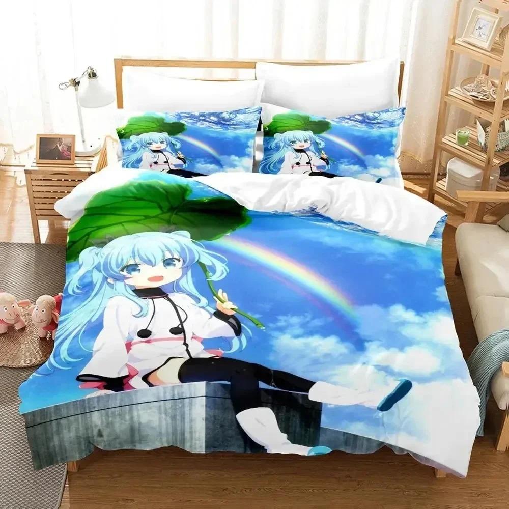 Anime Sora No Method Celestial Method Bedding Set Boys Girls Twin Queen Size Duvet Cover Pillowcase Bed Kids Adult