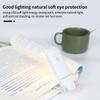 USB Book Light Reading Lamp Clip-on Lights Folding LED Night Lighting For Reader Adjustable Flexible with Battery