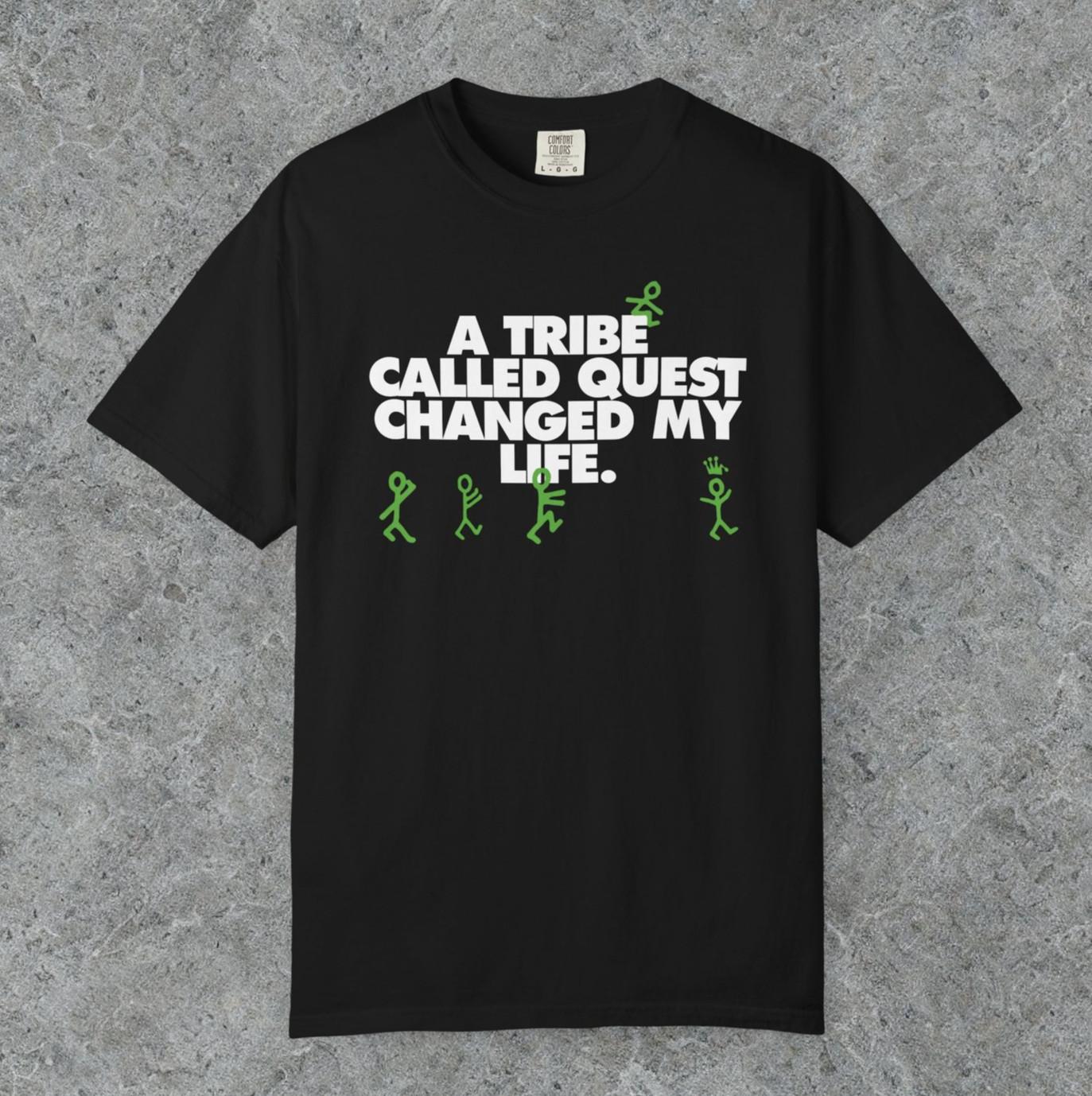 90s hip hop merch, golden era hip hop shirt, a tribe called quest tee new york S разноцветный