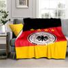 German Football Emblem Printed Throws Blanket Soft Flannel Blankets for Couch Bed Gifts for Men Women Picnic blanket Christmas gifts