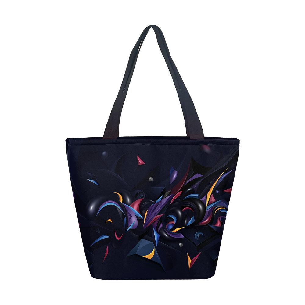 Women's Handbag No Theme Girl Shoulder Bag Printed Canvas Bag Fashion Trend Large Capacity Tote Bag