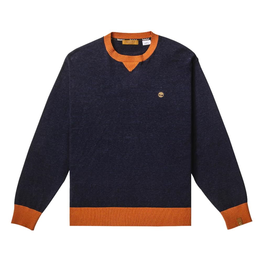 

Timberland TOKYO DESIGN COLLECTIVE Crew Neck Sweatshirt, Unisex, PATRIOT BLUE HEATHER, XL (TB0A6J33A2W1)