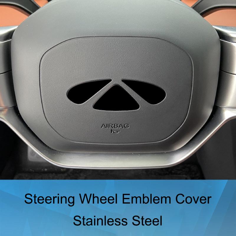 For Chery Fulwin A9L Car Front Lable Sticker Blackened Hood Steering Wheel Emblem Decal Interior Exterior Decoration Accessories