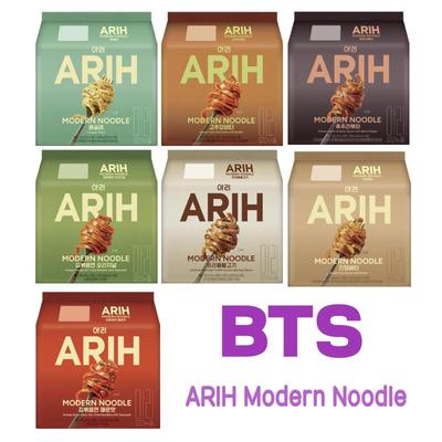[Paldo] ARIH Ramen Nouilles Modernes 7 Types Choix BTS / Édition Spéciale BTS 4 Paquets par Lot