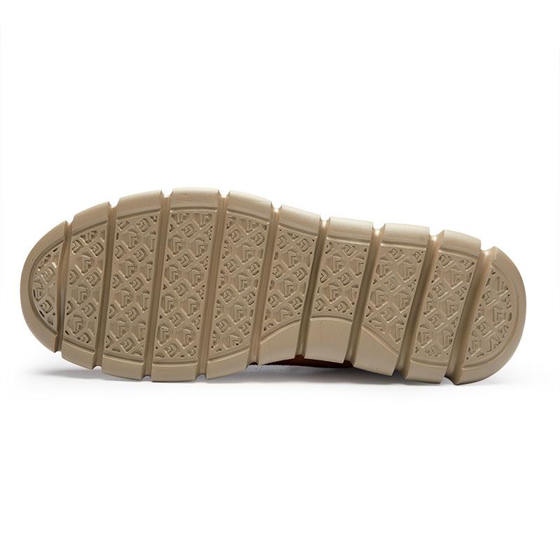 2024 New Men's High Top Knitted Fashion and Trendy Casual Shoes Spring and Autumn Outdoor Breathable Running and Sports Shoes