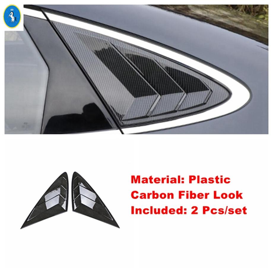 Car Rear Window Shutter / Wing Case Rearview Mirror Cover Trim For Hyundai Sonata DN8     Exterior Accessories