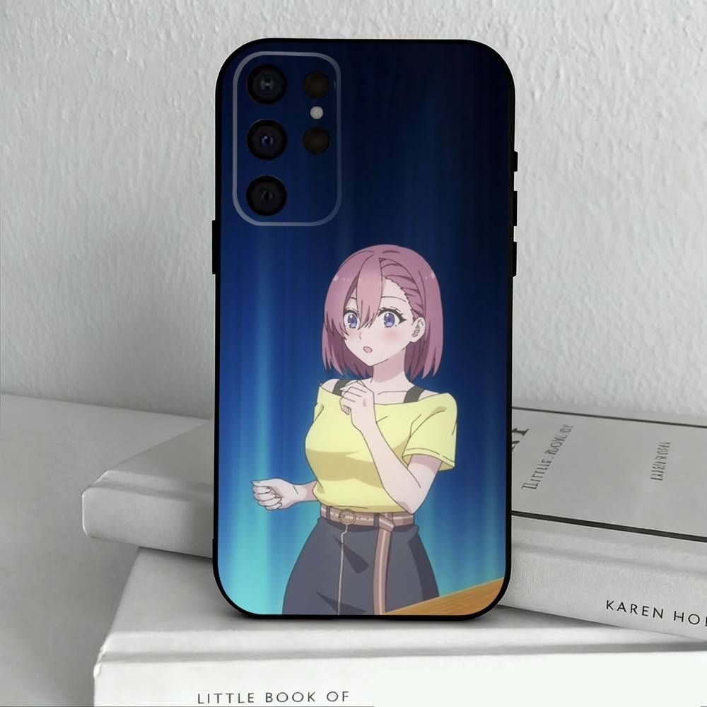2.5 Dimensional seduction Amano Ririsa Phone Case For Samsung S25,24,23,22,30,21,10,9,Ultra,Plus,Lite,FE,4,5 G Soft Black Case